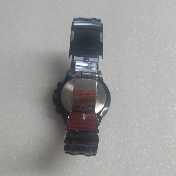 Citizen Eco-Drive Black and Orange Chronograph Watch - Picture 3 of 8